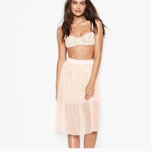 NWT Victoria’s Secret Ivory Tulle Lace Skirt Size XS